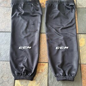 CCM Black Kids' Hockey Sweatpants Jogger Bottoms